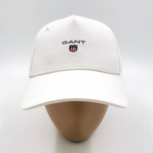 GANT White Original Shield Baseball Cap Hat Size S M