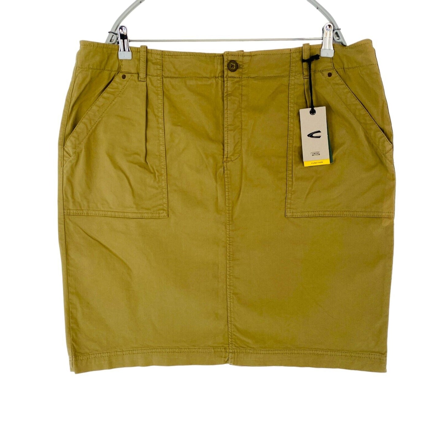 Camel Active Brown Regular Fit Chino Skirt Size EUR 46 W40