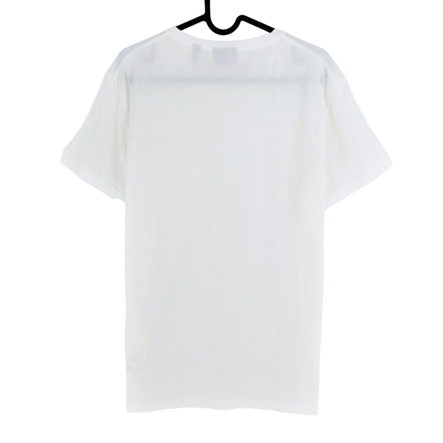 GANT White Pique Crew Neck T-Shirt Size M