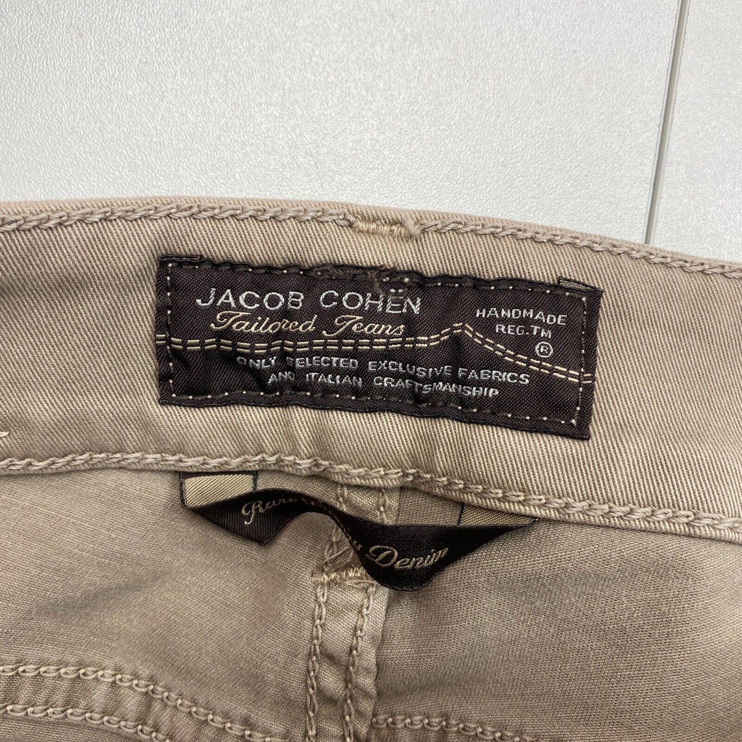 JACOB COHEN Damen JOCELYN Braune Slim Fit Röhrenjeans Hose W26 L32