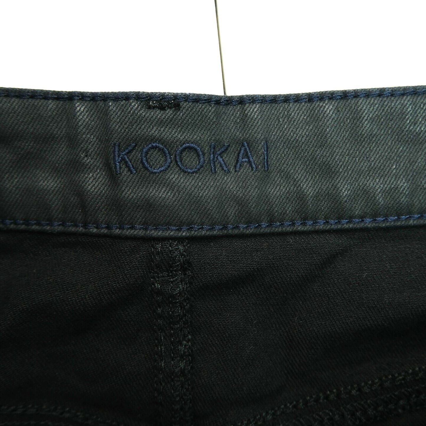 KOOKAI Black Denim Short Skirt Size EU 38 / M