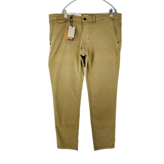 Camel Active Mens Light Brown Slim Fit Chino Trousers W40 L32