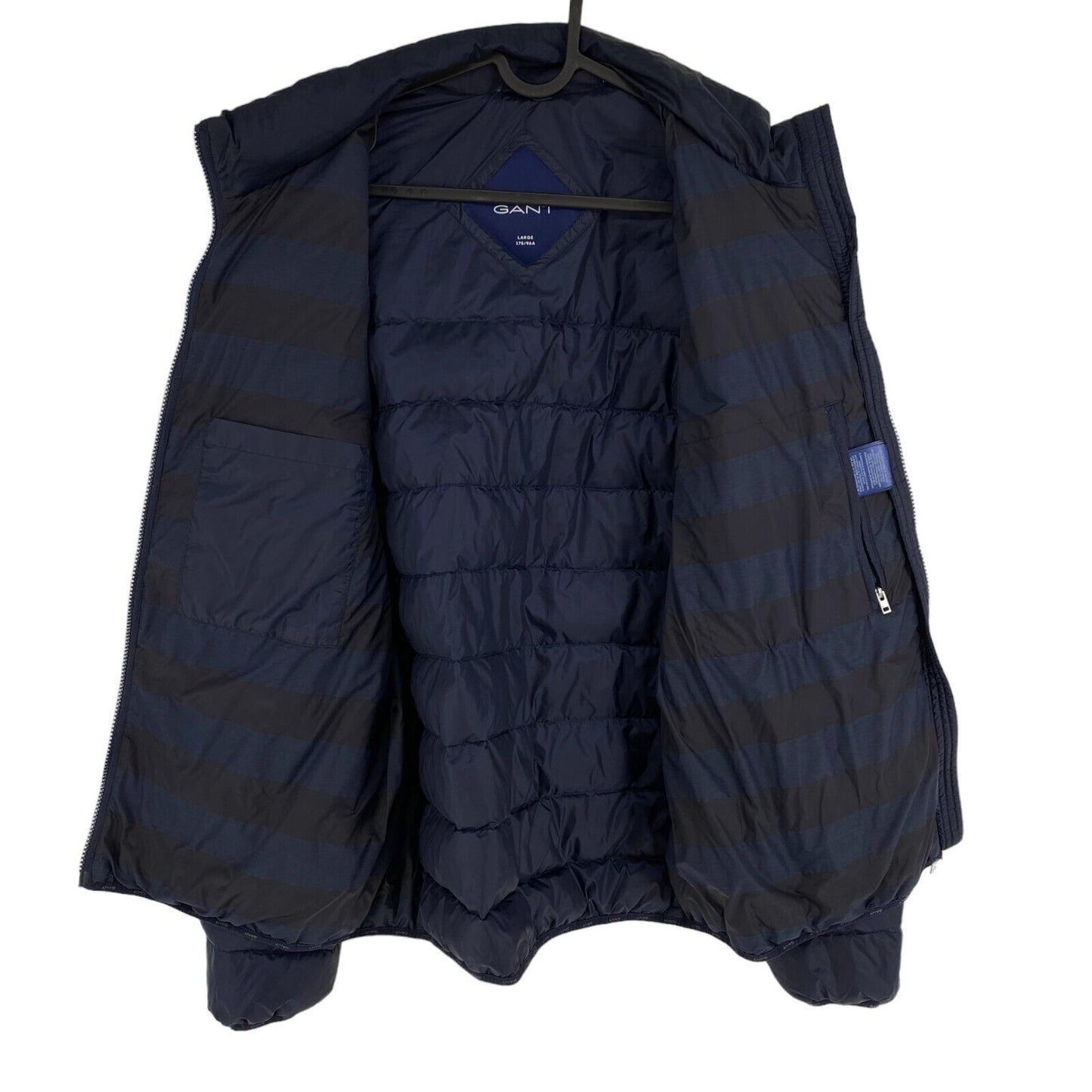 GANT Navy Blue Light Down Jacket Coat Size L