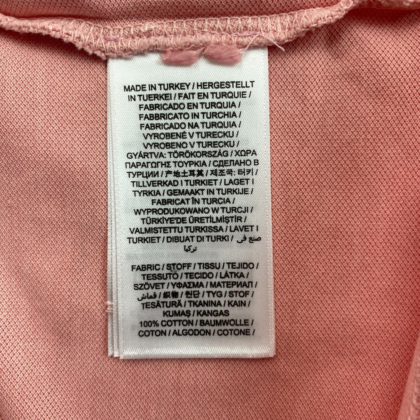 GANT – Poloshirt aus Piqué, sonnenverblasst, Pink, Größe S