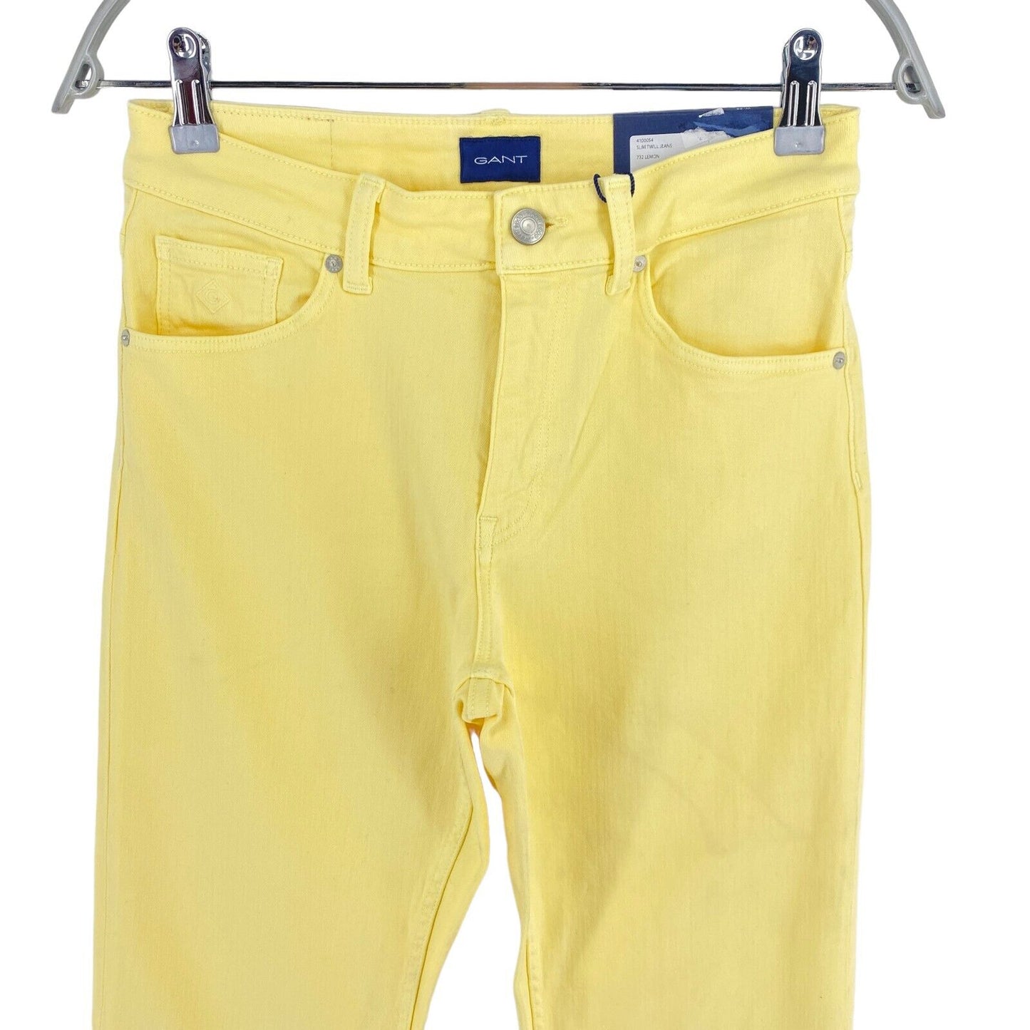 GANT Yellow Slim Twill Jeans Size W32 L32