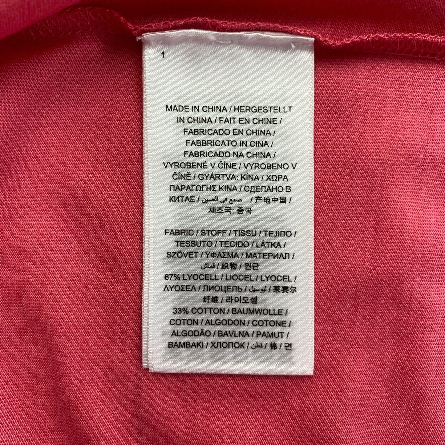 GANT Pink Pure Prep Robe t-shirt sans manches à col en V Taille XL