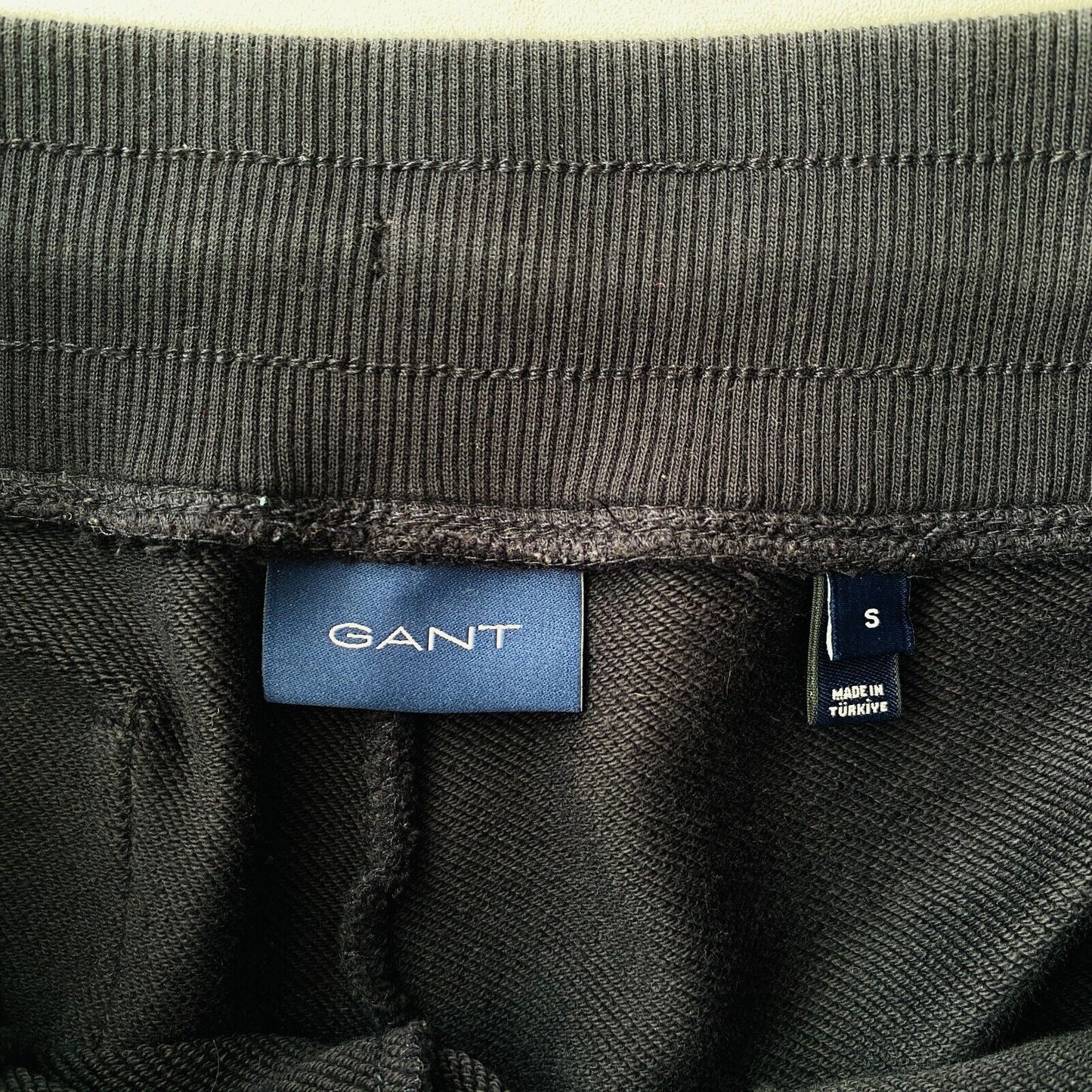 GANT Mens Dark Blue Regular Fit Sweat Shorts Size S