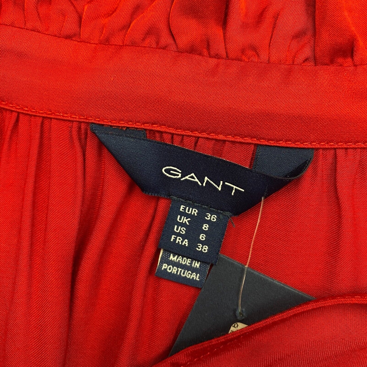 GANT Blouse à volants rouge Taille EU 36 UK 8 US 6