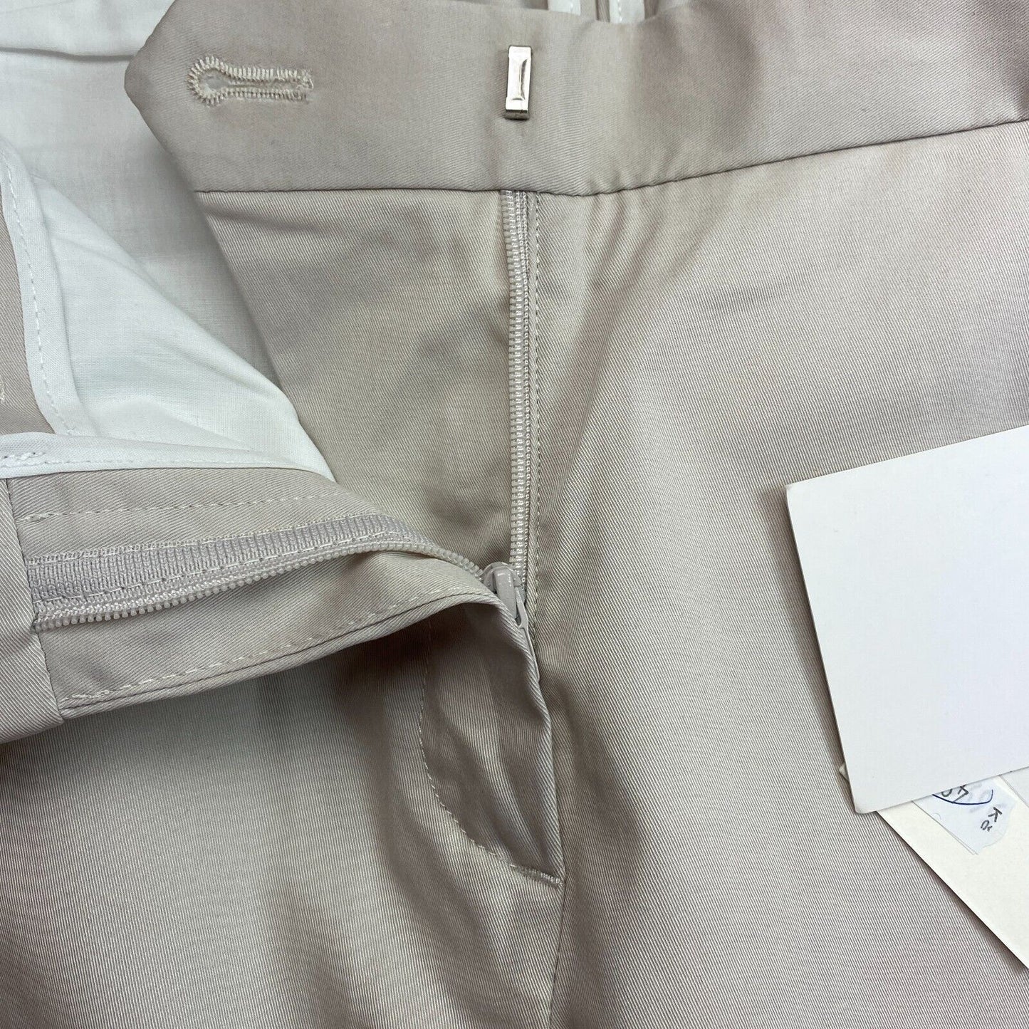 GANT Silver TP Cool Commuter Slacks Hose Größe EU 36 UK 10 US 6