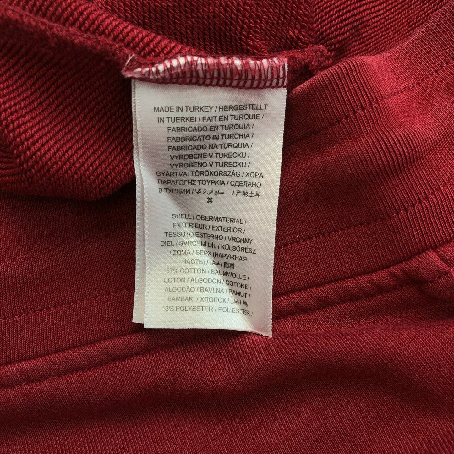 GANT Red Shield Logo Jogginghose Hose Größe XS