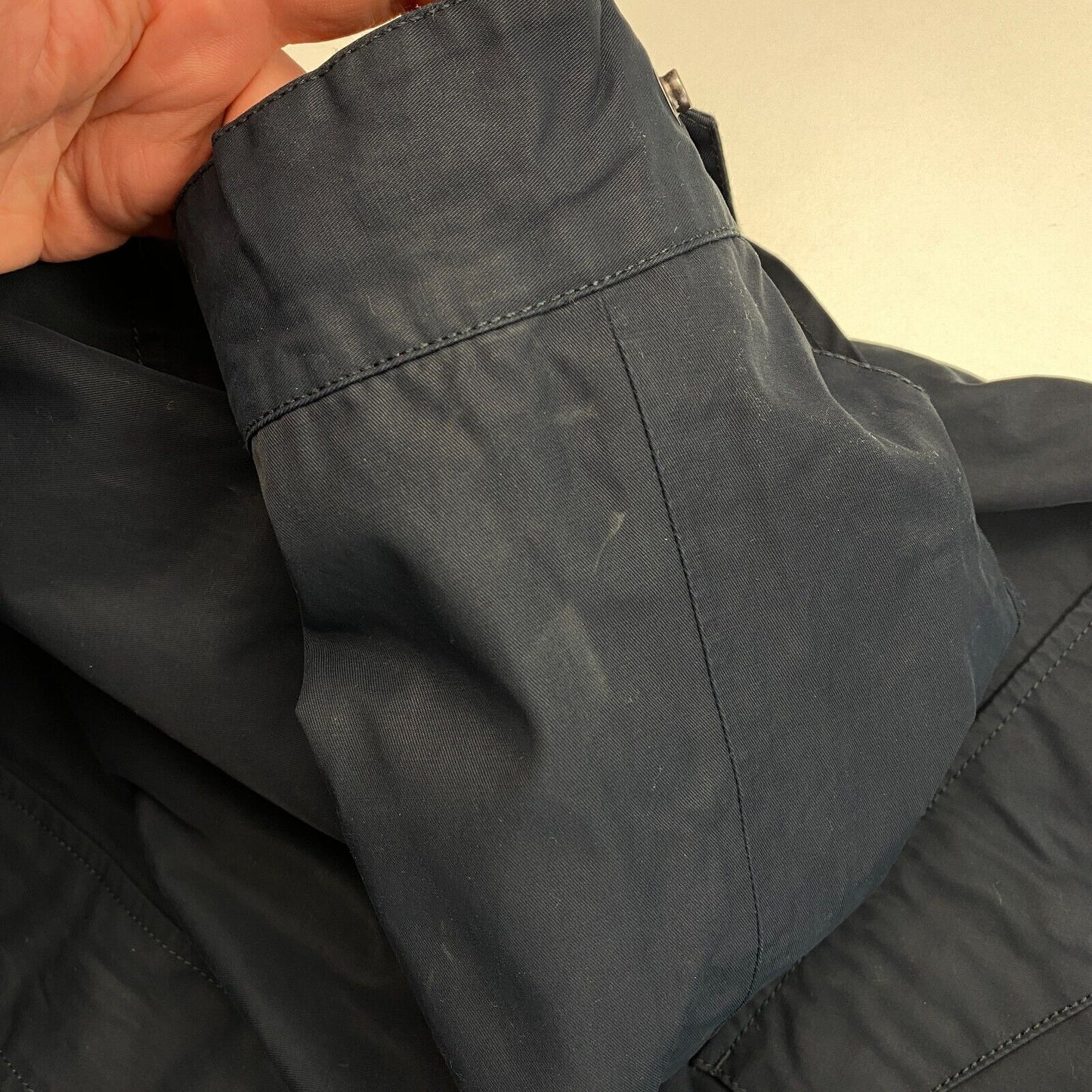 GANT Marineblaue Doppel-2-in-1-Manteljacke, Größe L