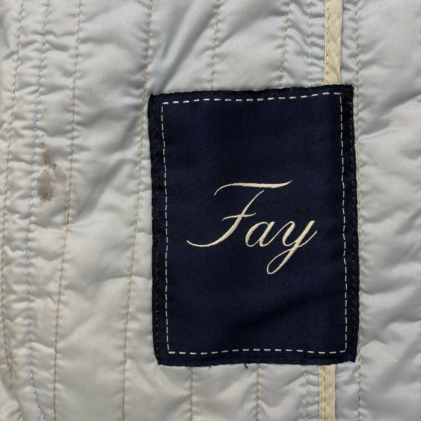 Fay Beige 100% Cotton Jacket Size L