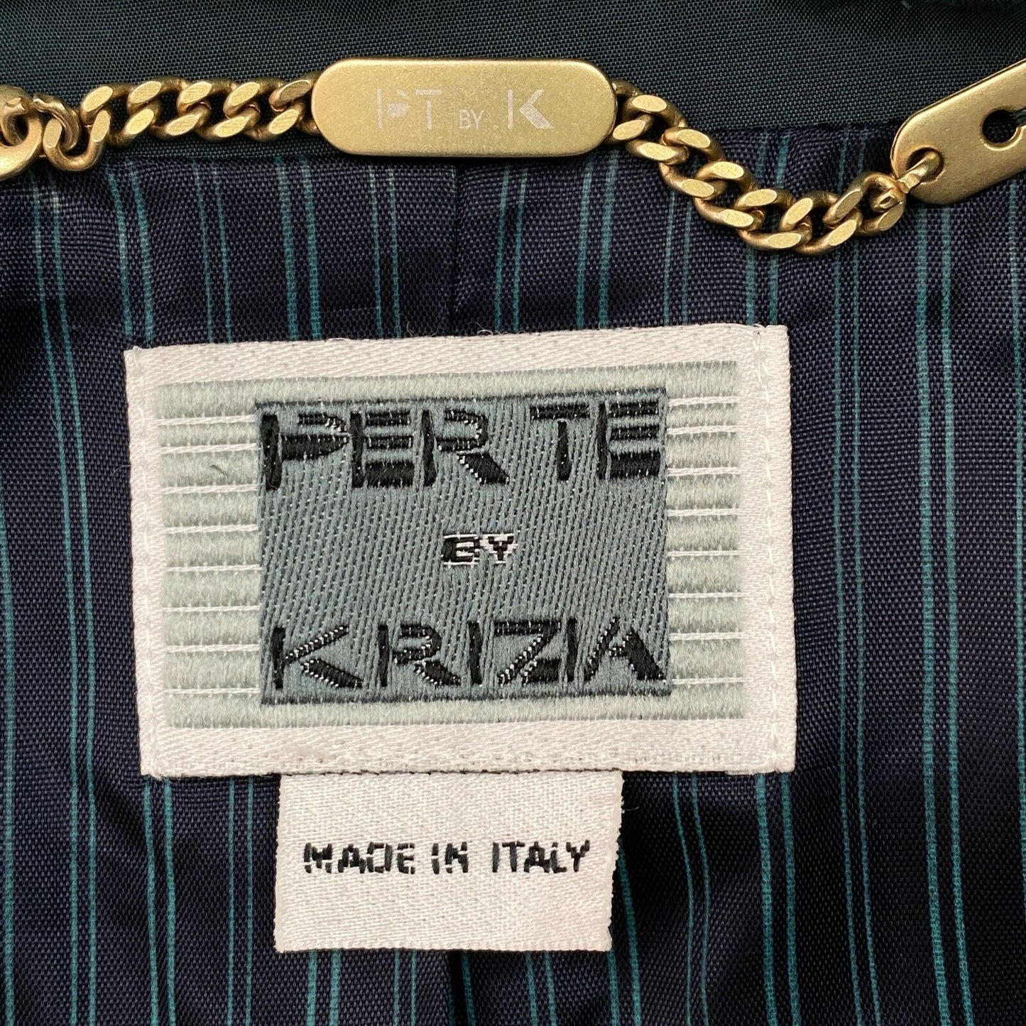 PERTE BY KRIZIA Navy Blue Jacket Size L