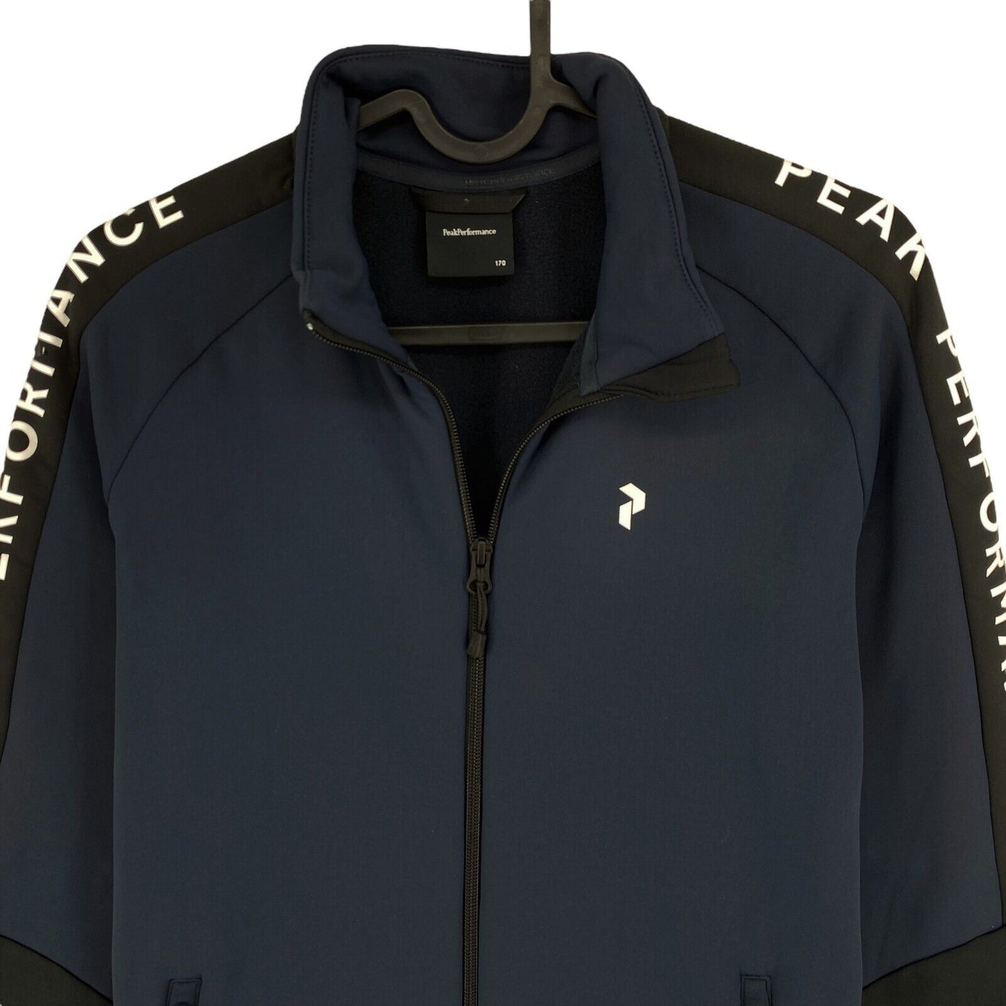 Peak Performance Junior Navy Blue Rider Full Zip Jacket Size 170 cm