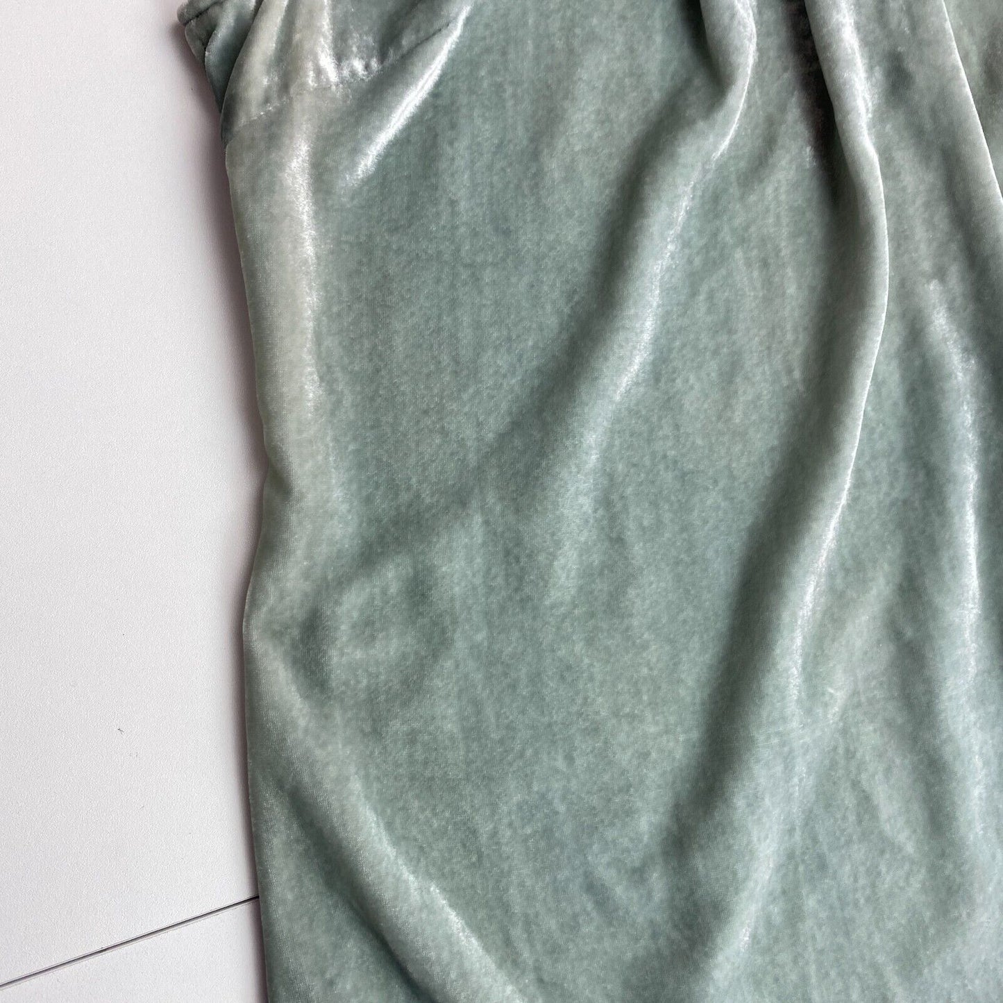 ODD MOLLY Women Light Green Absolute Velour Dress Size 1 / S