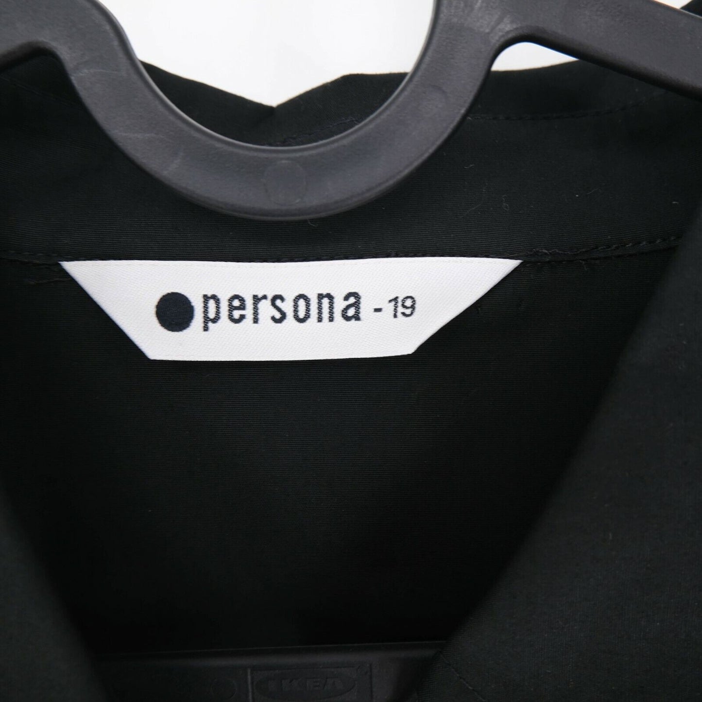 PERSONA Black Flared Shirt Size EU 40 UK 12 US 10