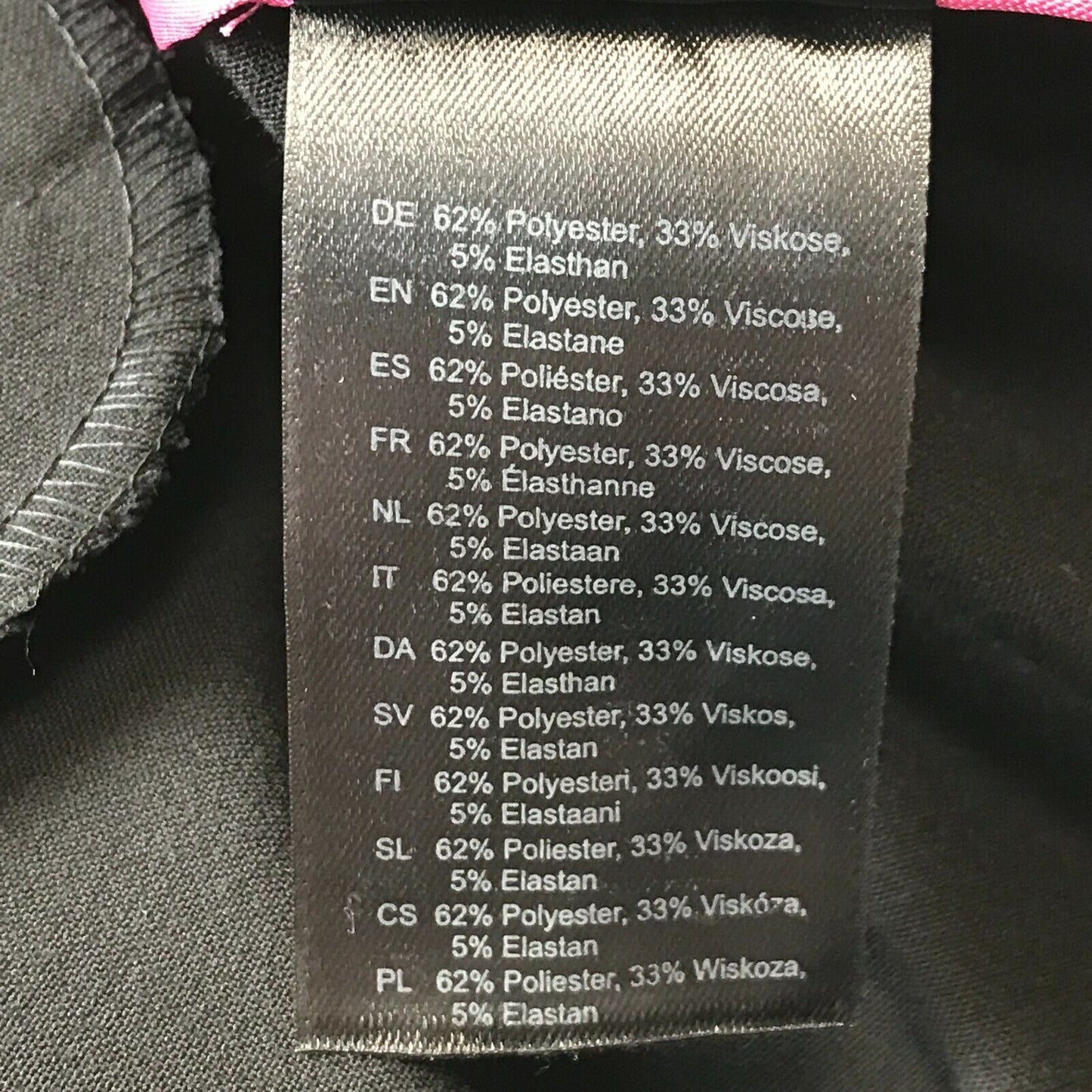 SIR OLIVER Pantalon femme noir coupe droite régulière EUR 36 W30