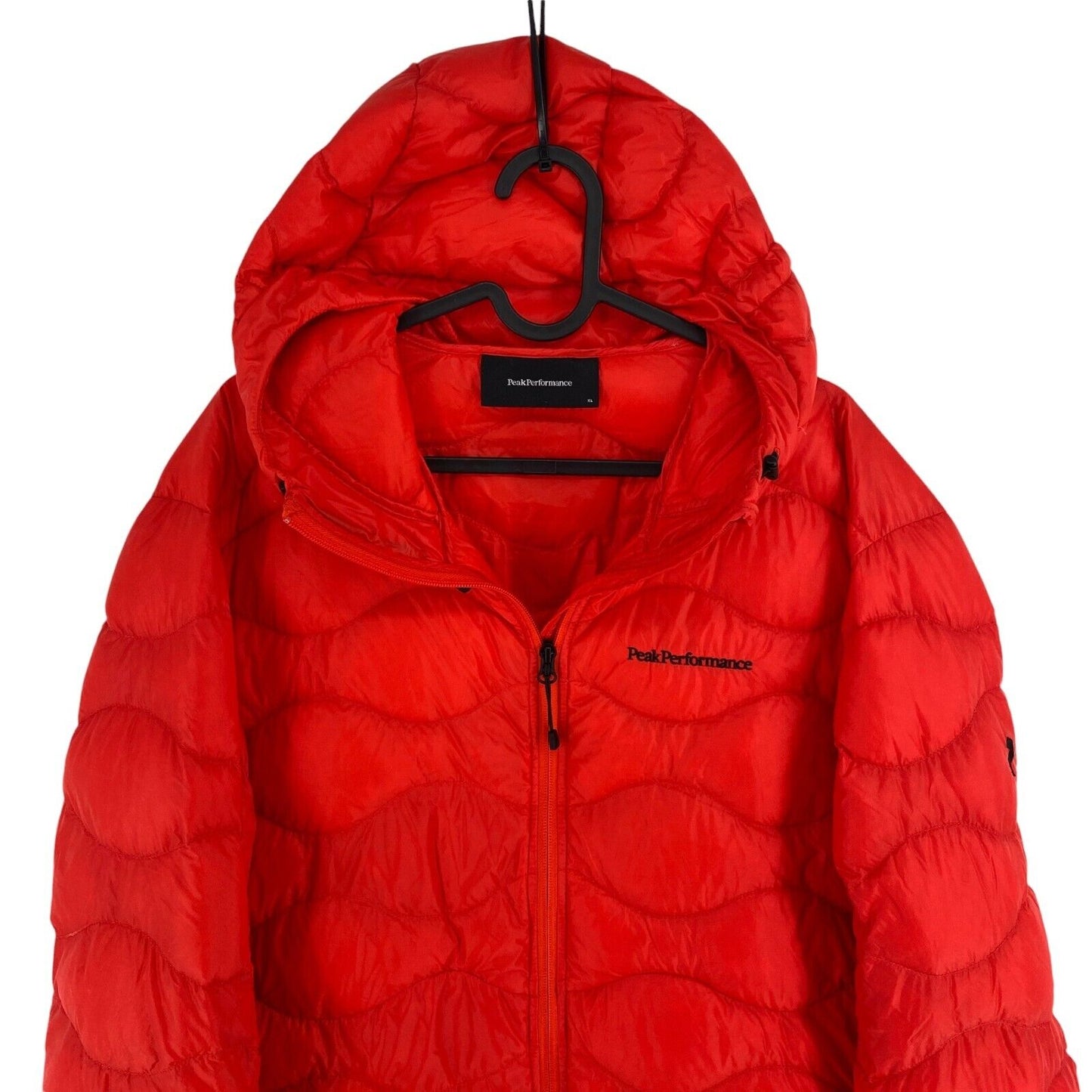 Peak Performance Men Red Helium Hood Jacket Coat Size XL