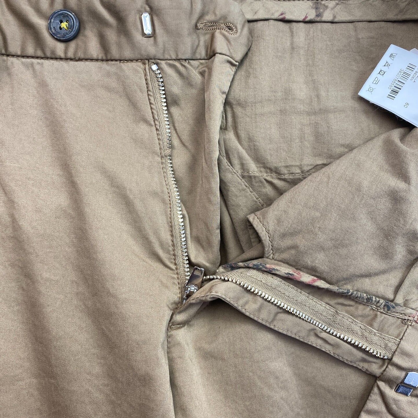 MANUEL RITZ Braune ADAM Slim Fit Chinohose Hose Größe EU 60 UK/US 50