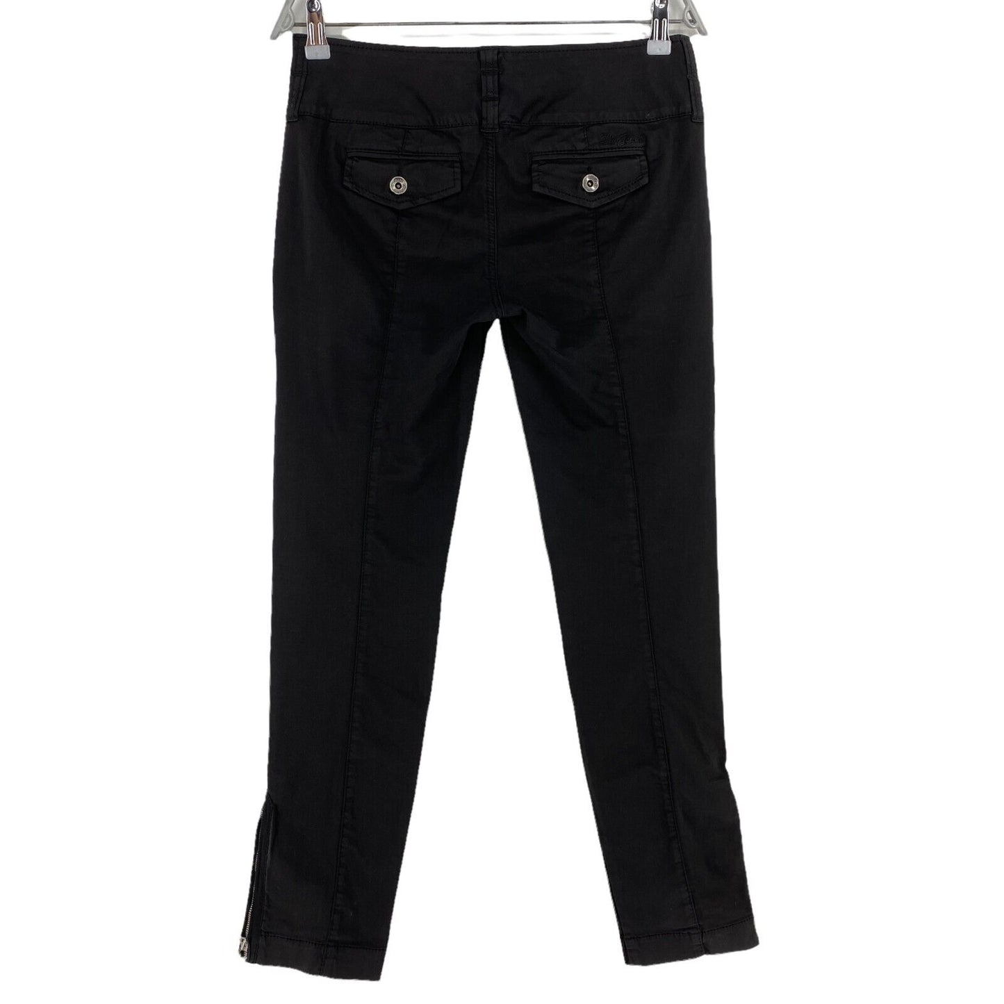 RRP €238 LIU JEANS Black Skinny Pants Trousers Size W29 L32