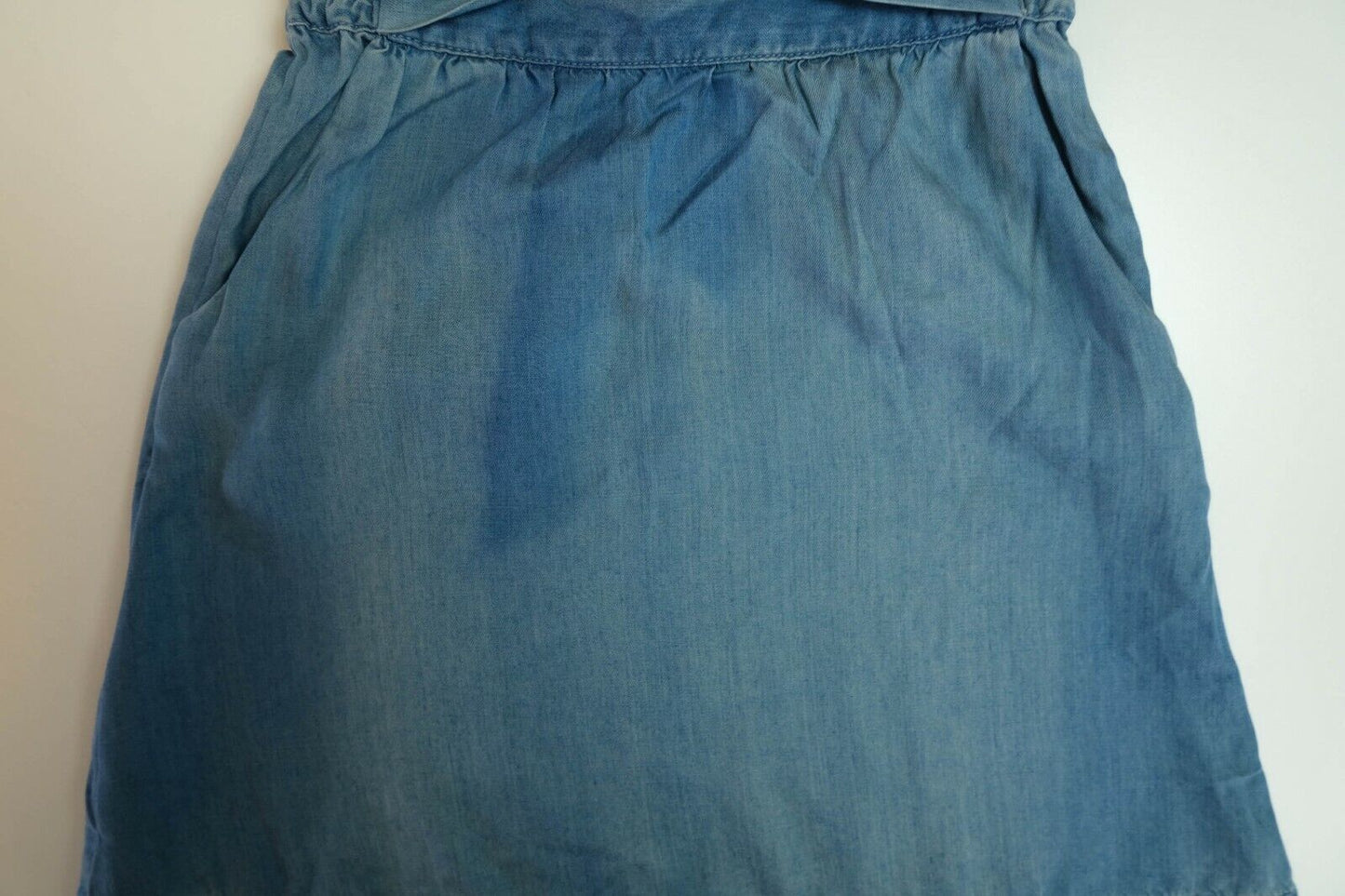 GANT Blue Chambray Skirt Size 122/128 cm 7 - 8 Years