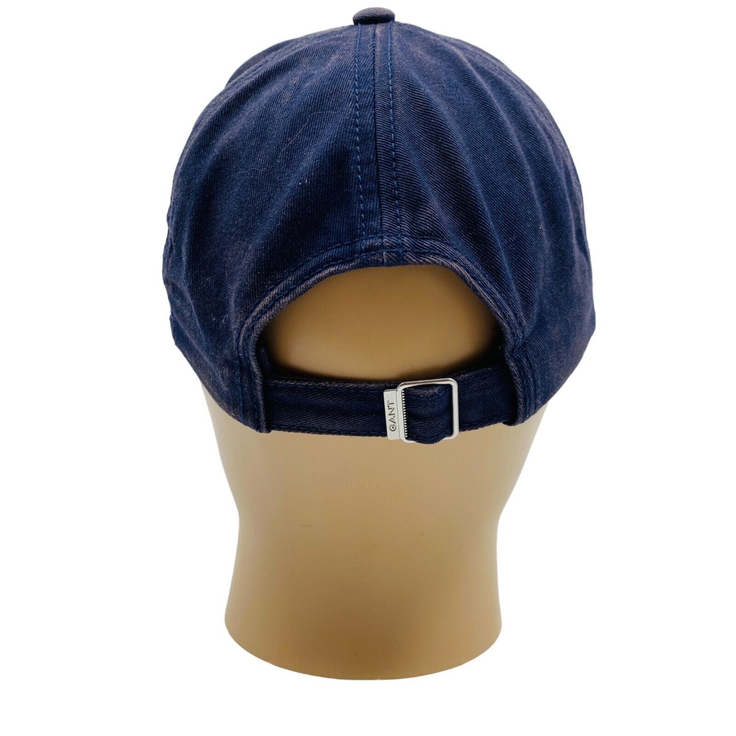 GANT Mens Dark Blue Cotton Logo Baseball Twill Cap Hat One Size