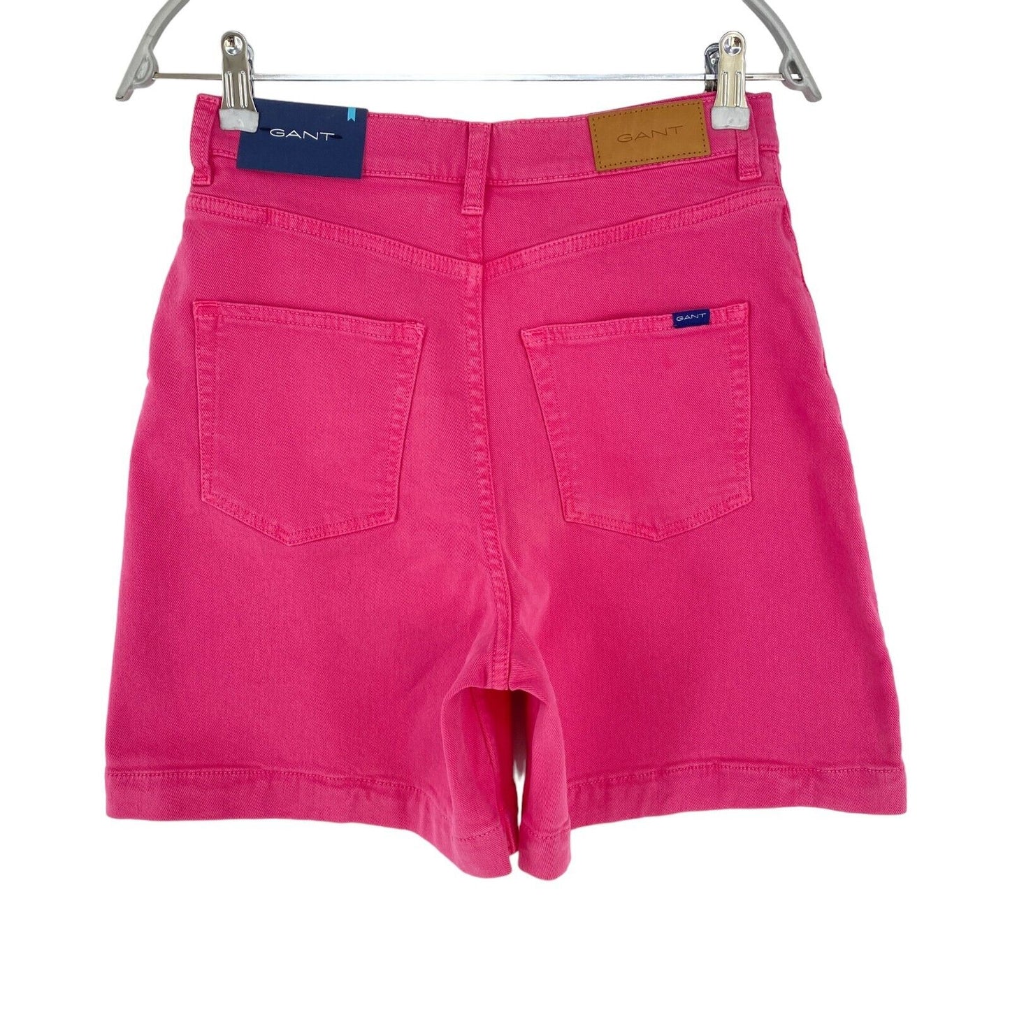 GANT Femmes Rose Regular Fit Denim Shorts Taille W27