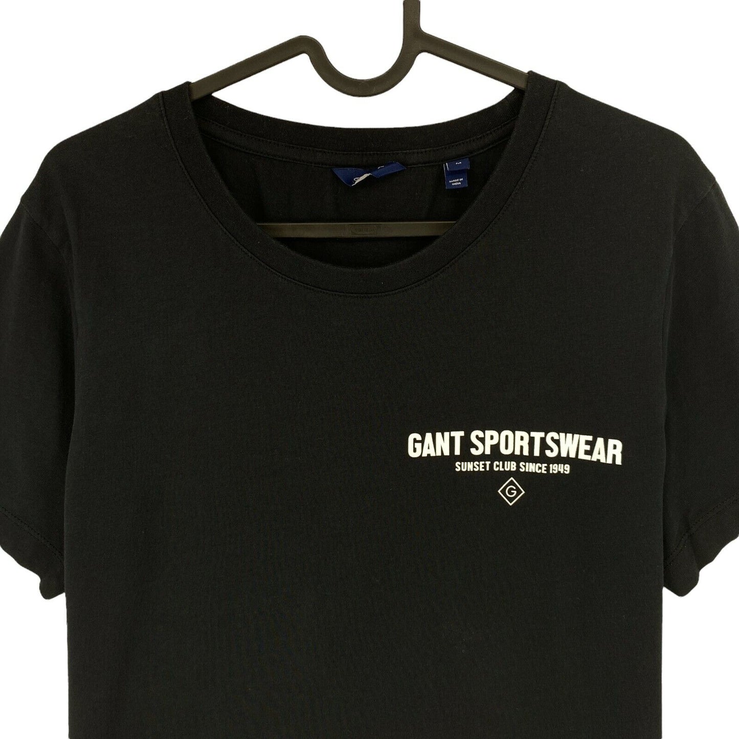 GANT Black Crew Neck T Shirt Size M