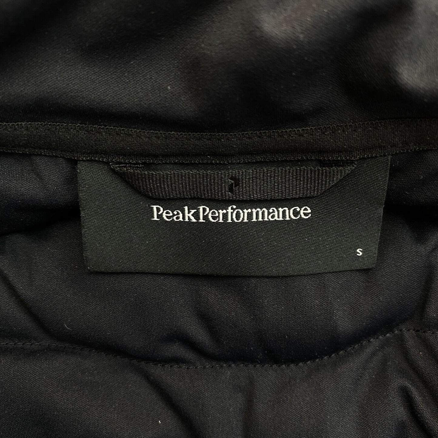 Peak Performance Navy Blue Helius Short Puffer Jacket Size S