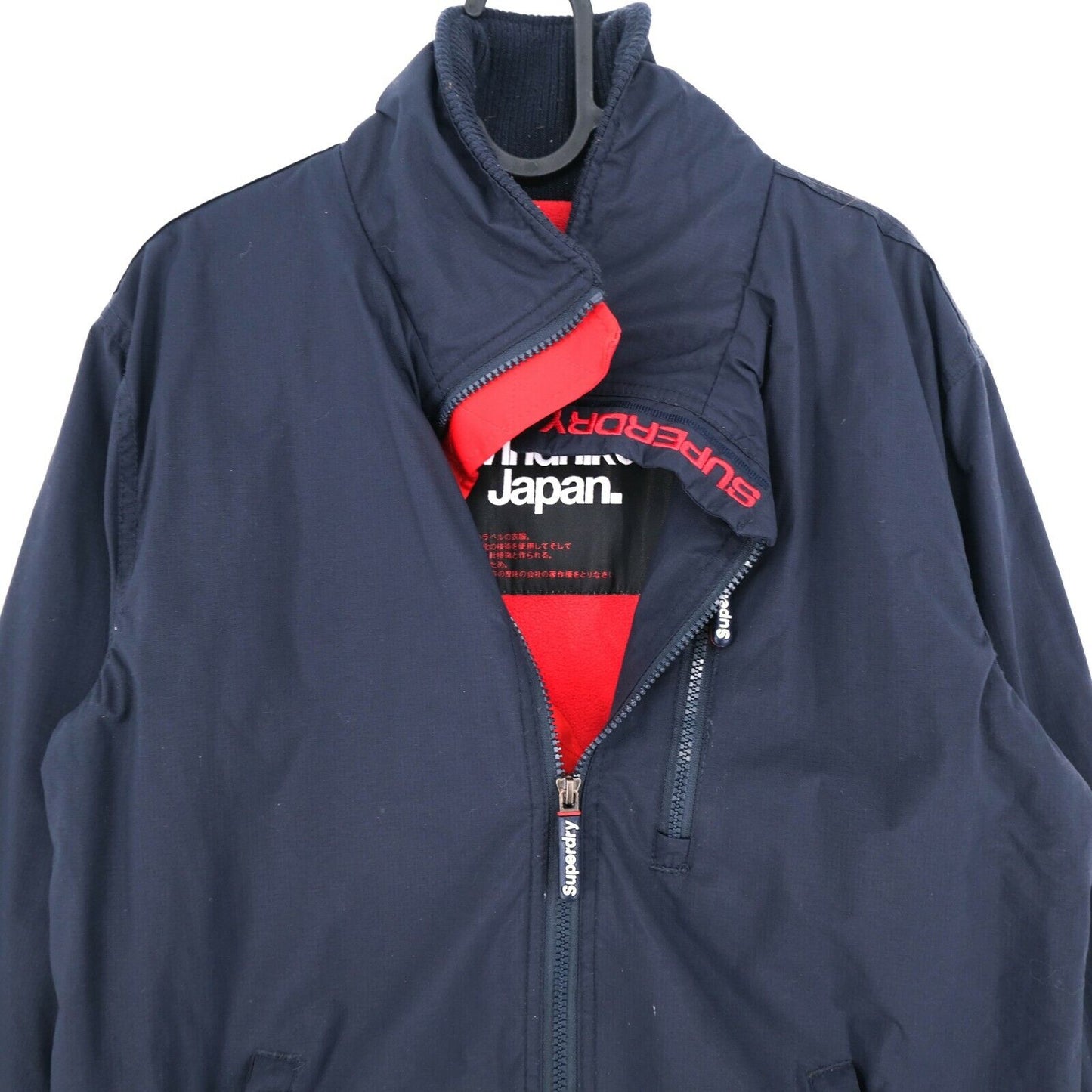 Superdry Japan Original Navy Blue Windhiker Coat Jacket Size S