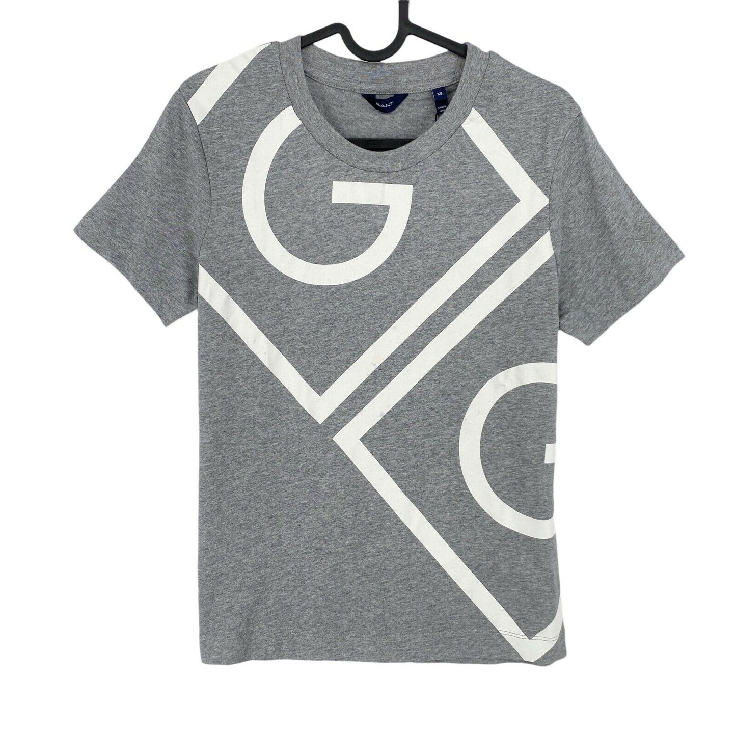 GANT Grey Icon G Crew Neck Top Size XS