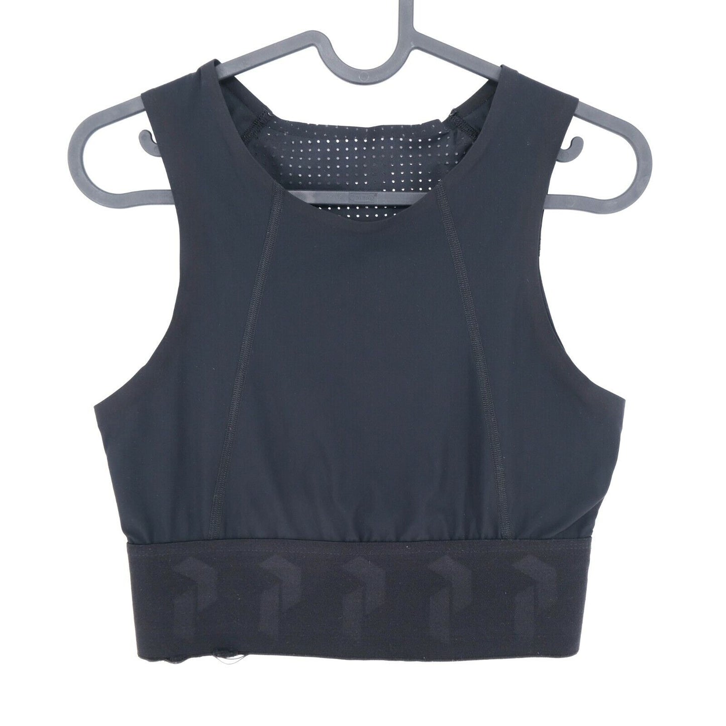 Peak Performance Black V Push Crop Top Size XS