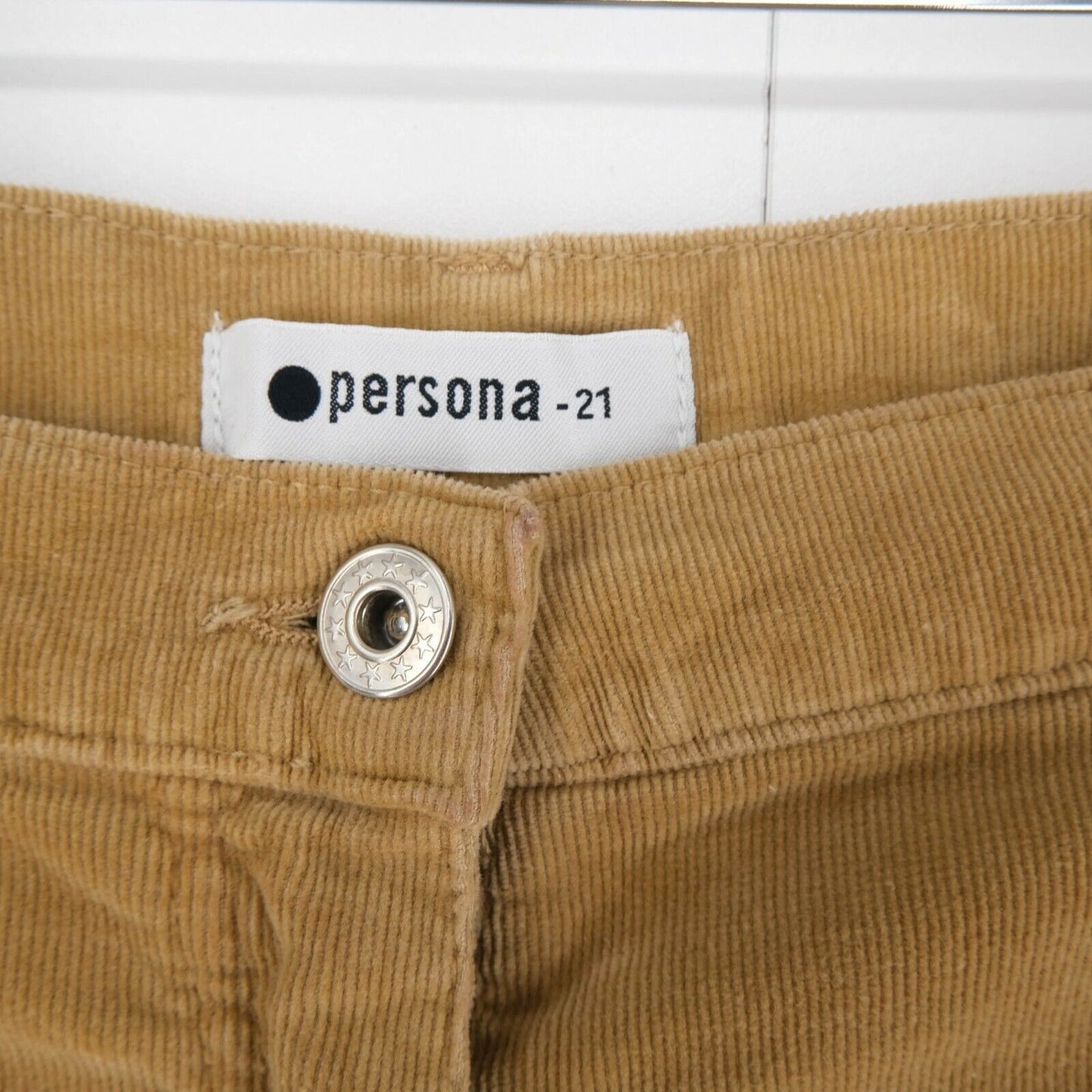 PERSONA Light Brown Jeans Pants Trousers Size EU 42 UK 14 US 12