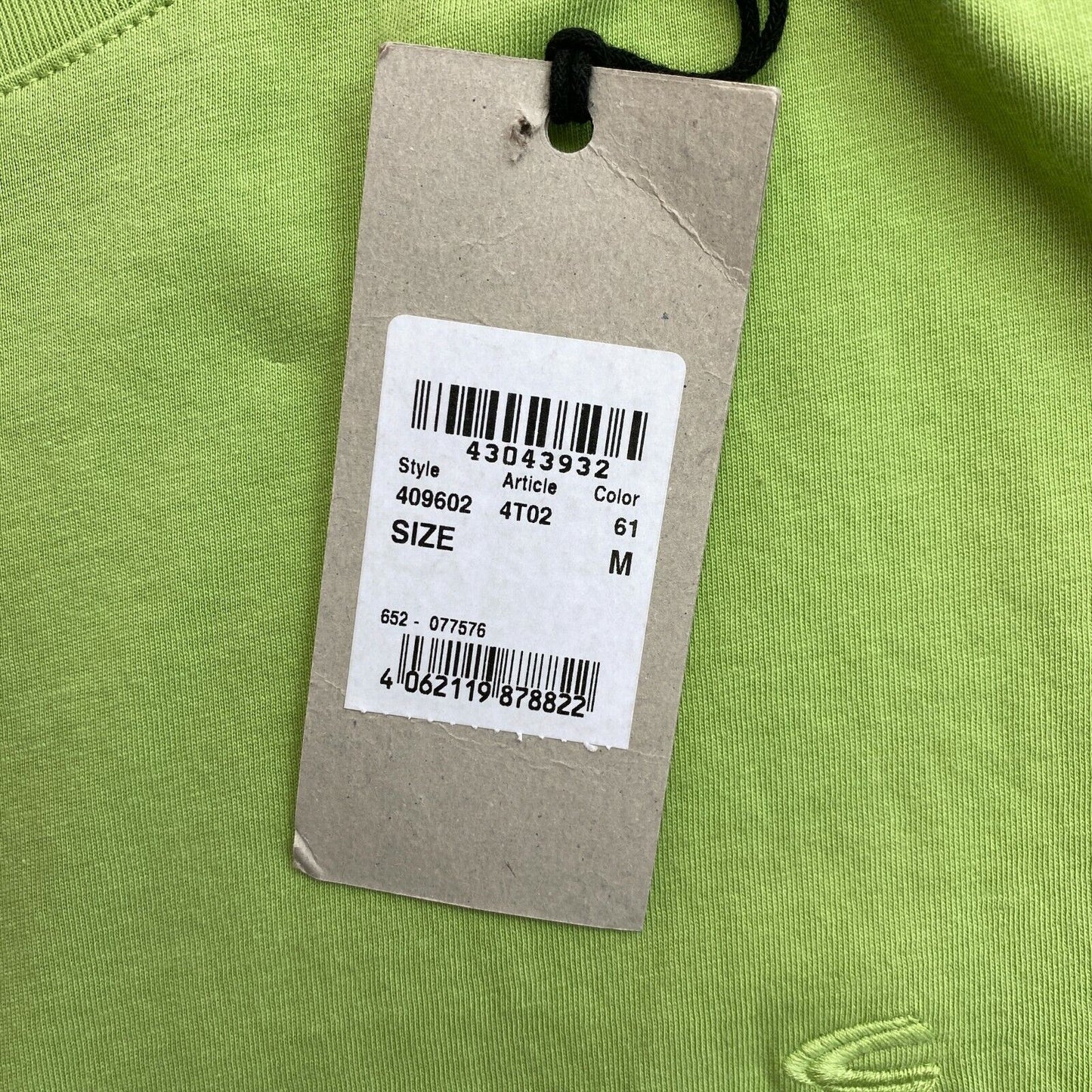 CAMEL ACTIVE T-shirt à col rond vert clair taille M