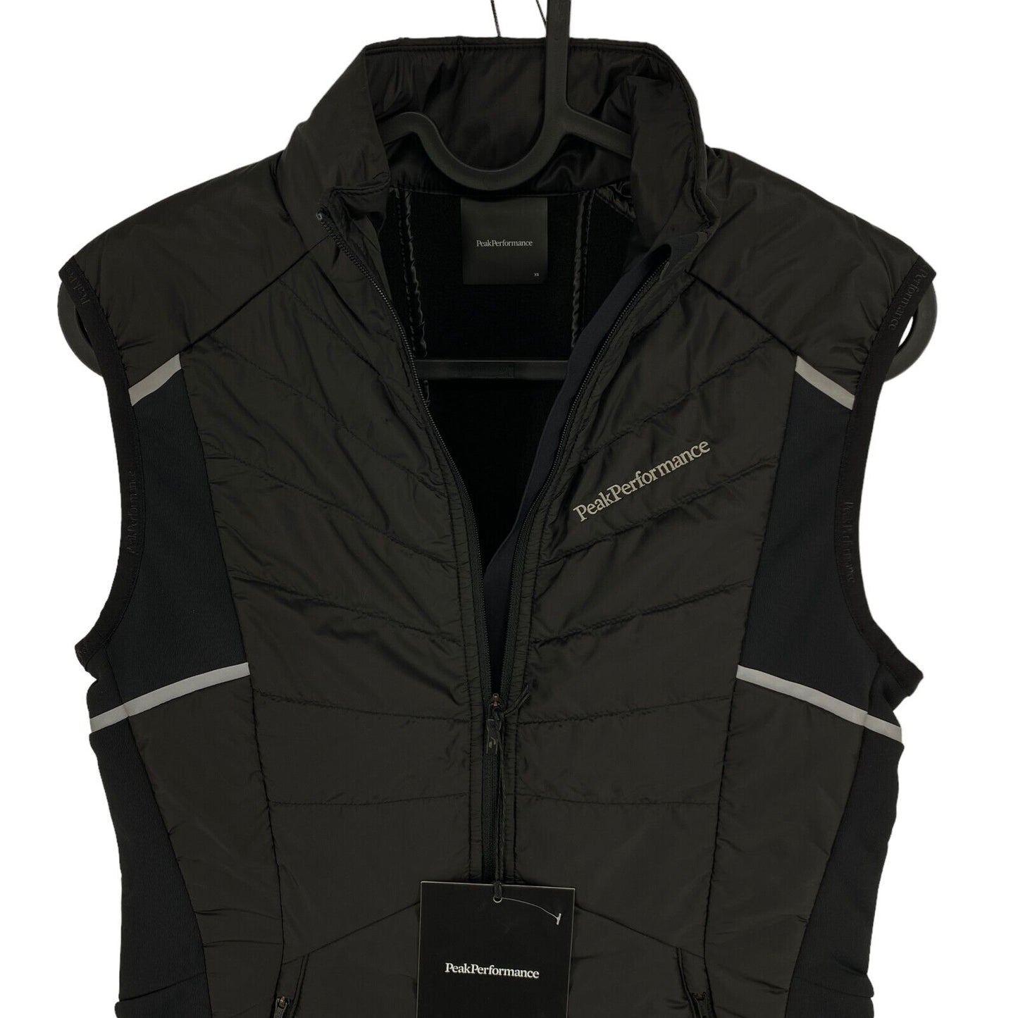 Peak Performance Black Alum Vest Waistcoat Size XS