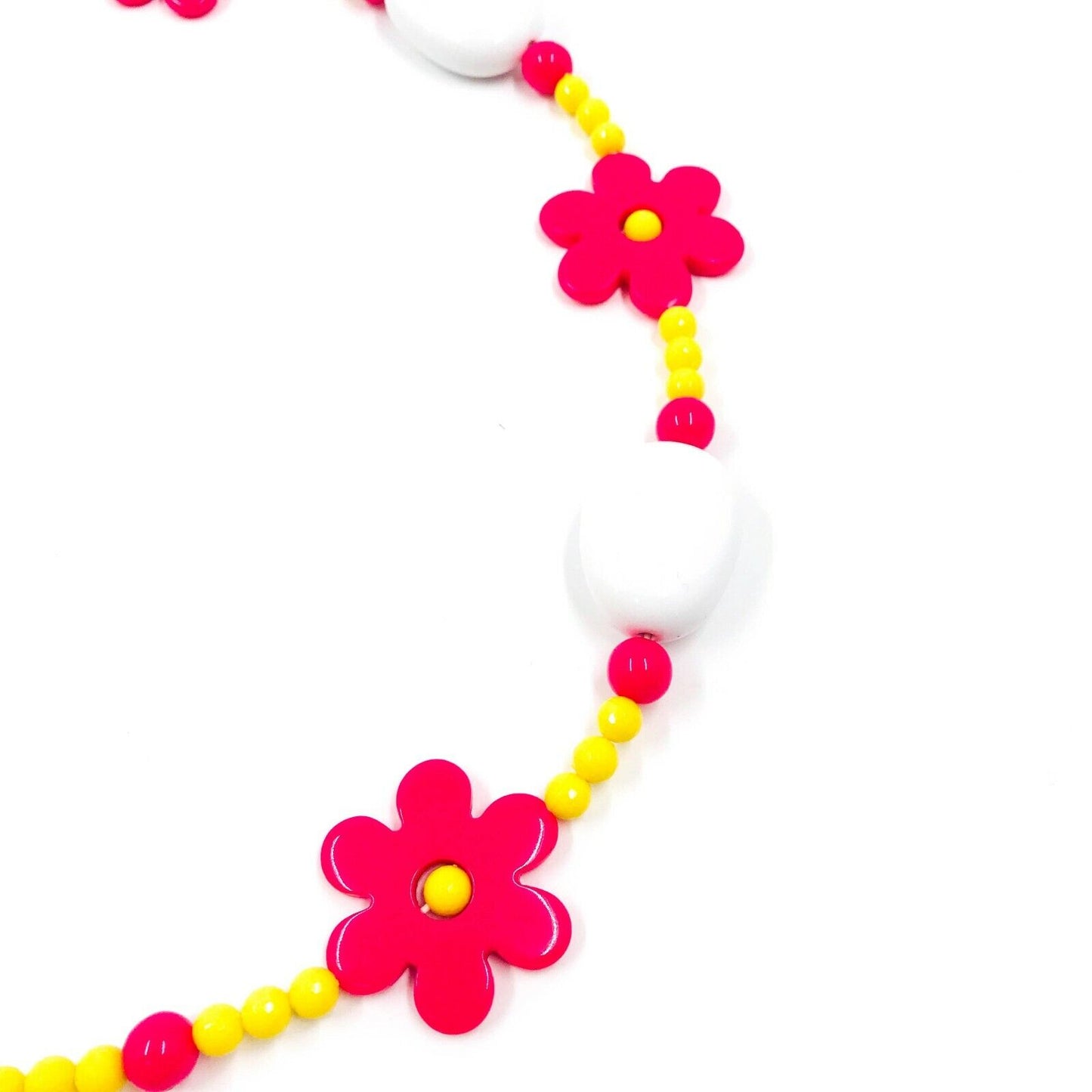 Persona Italian Designer Ladies Pink Yellow Necklace