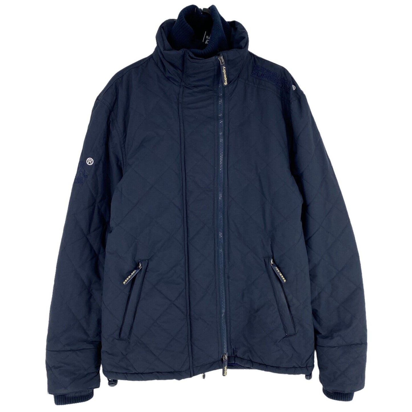 SUPERDRY Original Windcheater Marineblau Steppjacke Größe S