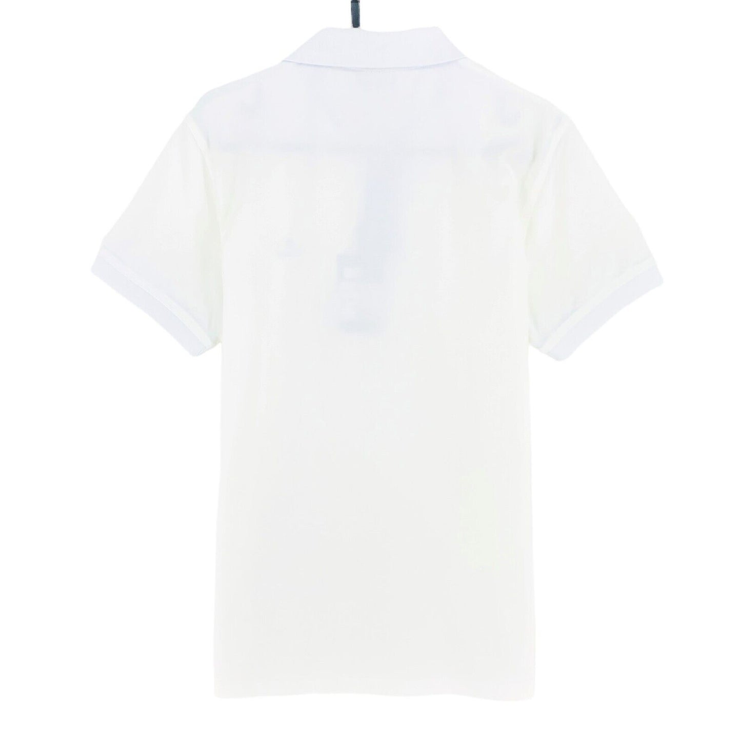 GANT White Contrast Collar Pique Rugger Polo Shirt Size S