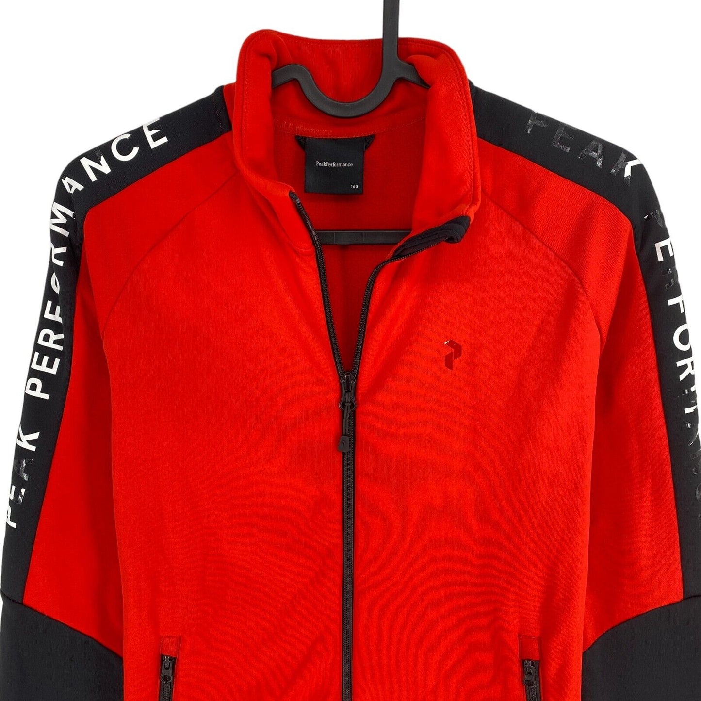 Peak Performance Junior Red Rider Zip Jacket Size 160 cm