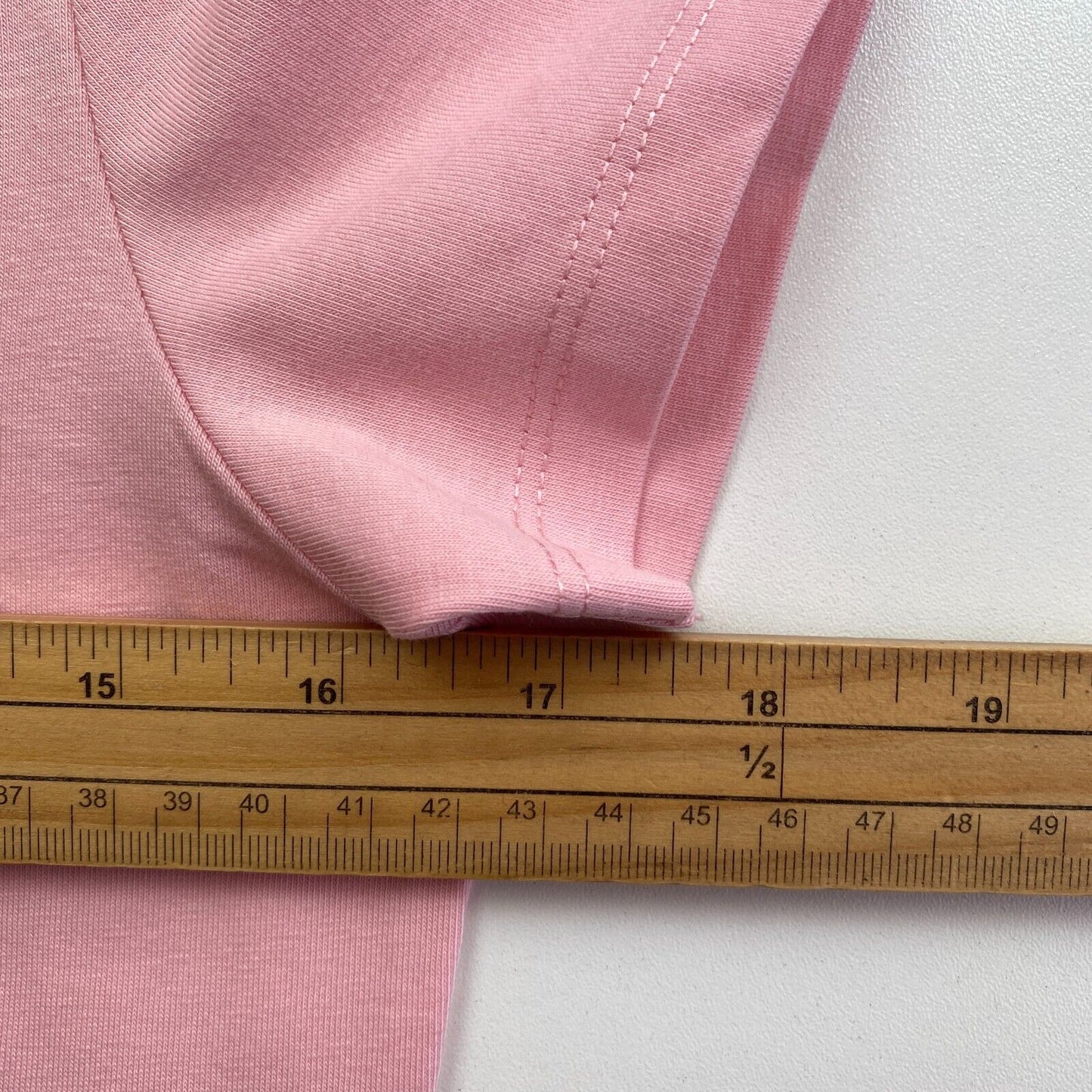 GANT Pink COTT/ELA Crew Neck T Shirt Size XS