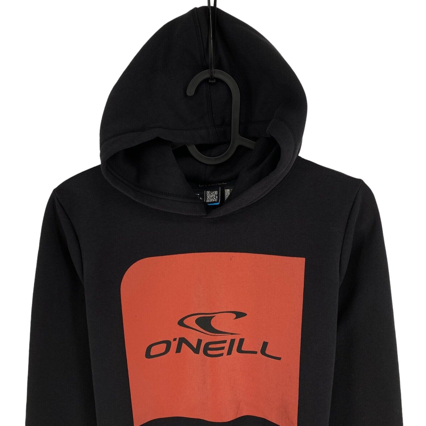 O'Neill Boys Black Logo Hoodie Sweater Jumper Size 12 Years 152 cm