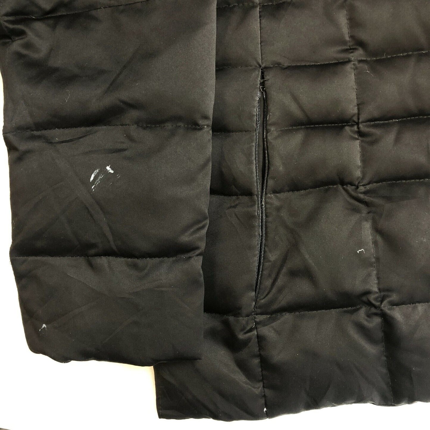 CALVIN KLEIN Black Down Puffer Jacket Coat Size M