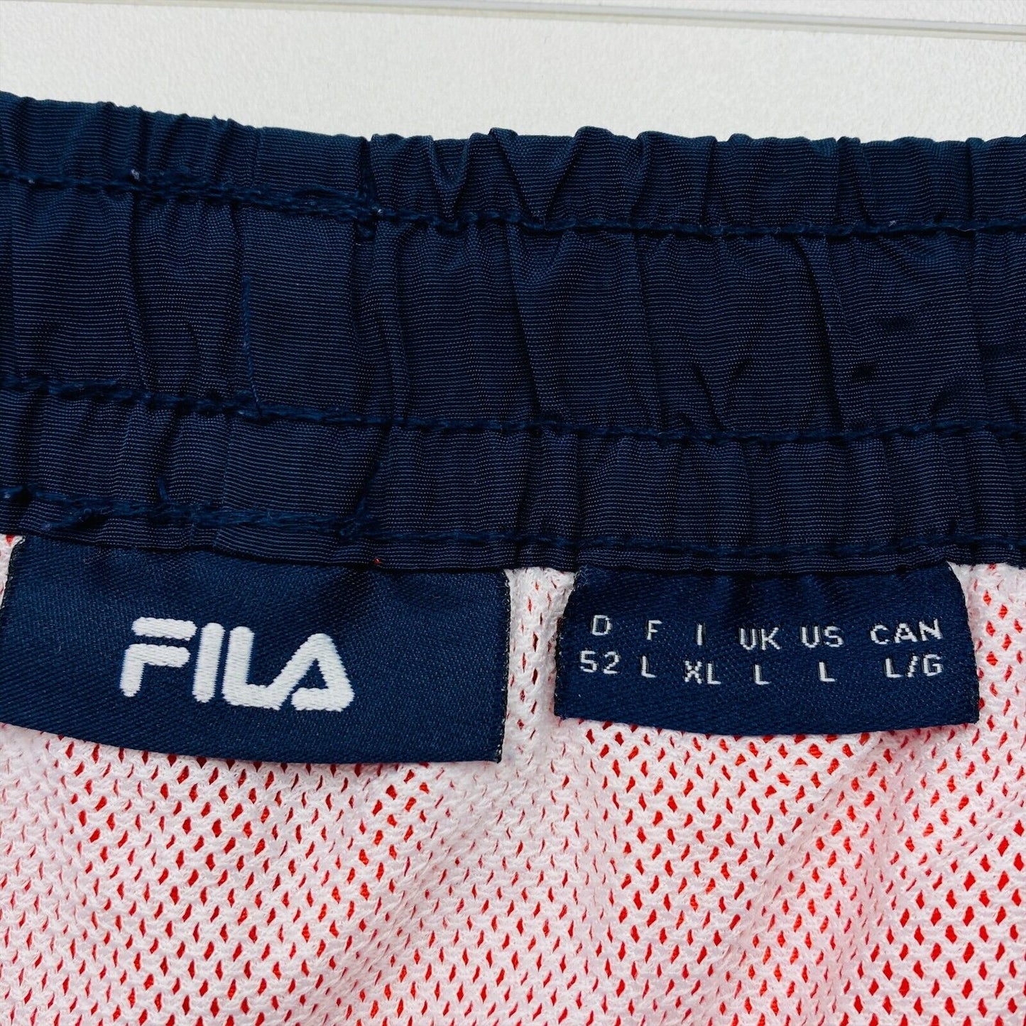 FILA Red Swimwear Swimming Trunks Shorts Size L