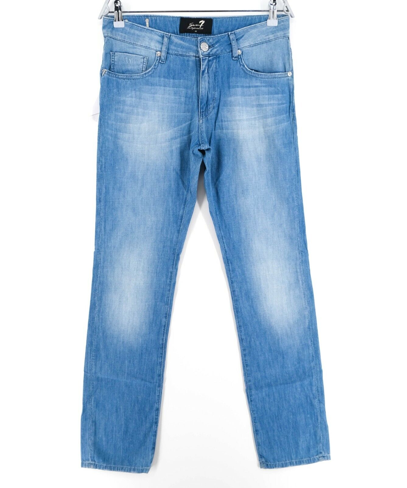 RRP €177 Seven7 Blue Straight Jeans Size 26