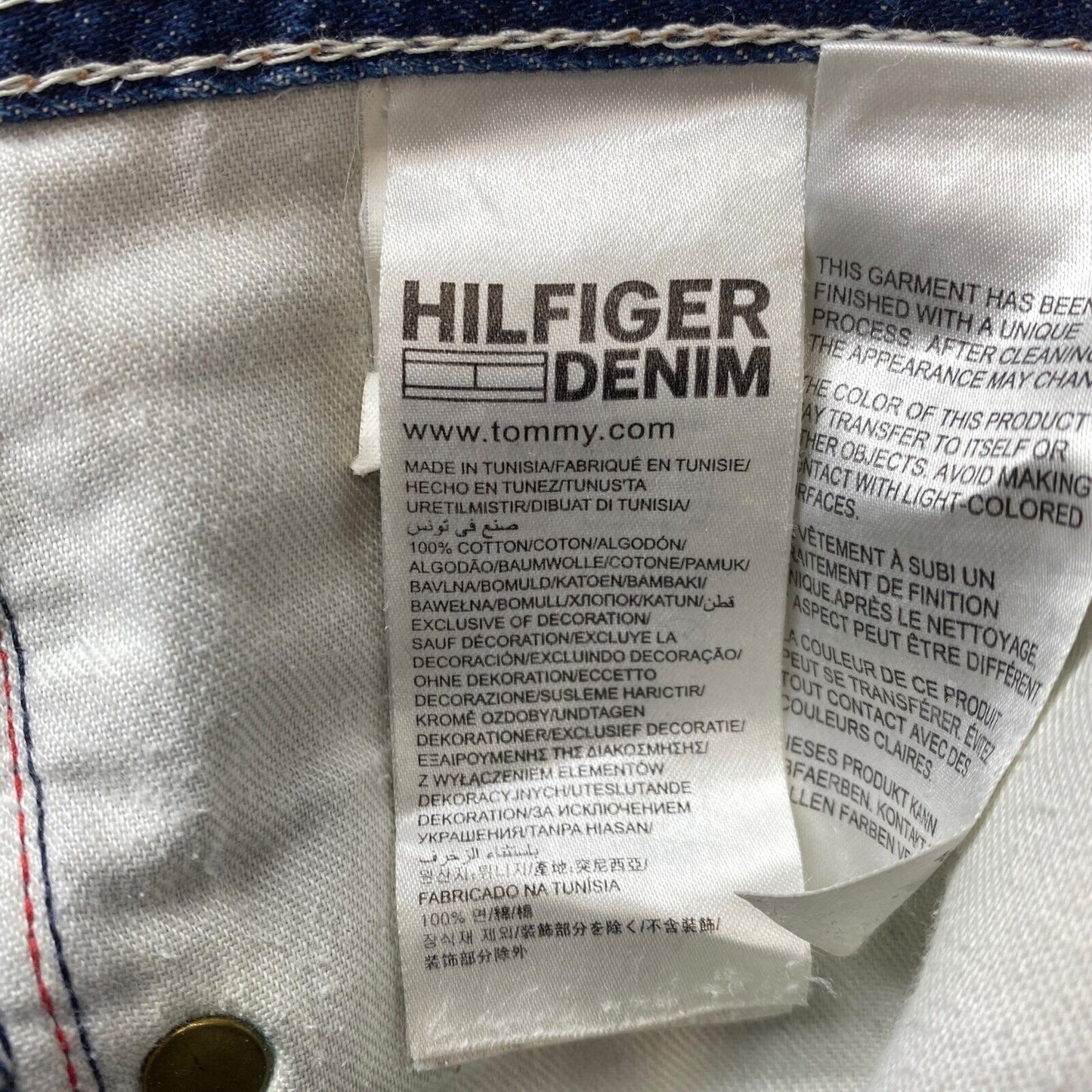 Hilfiger Denim RYAN Blue Regular Straight Fit Jeans W30 L32