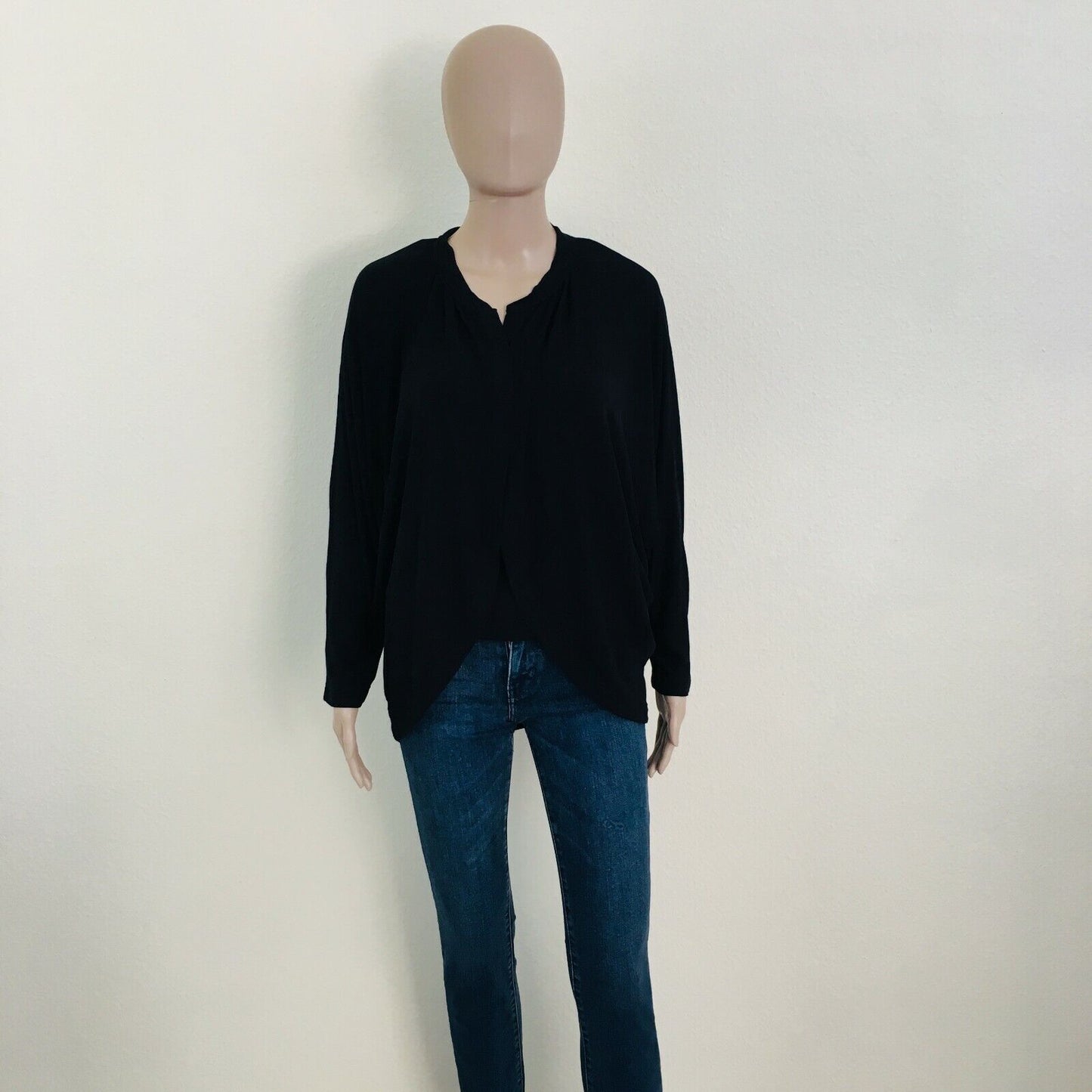 ZARA Black Cardigan Jumper Sweater Size M