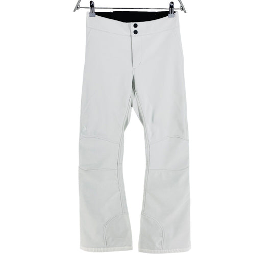 Peak Performance White Stretch Ski Trousers Pants Size S