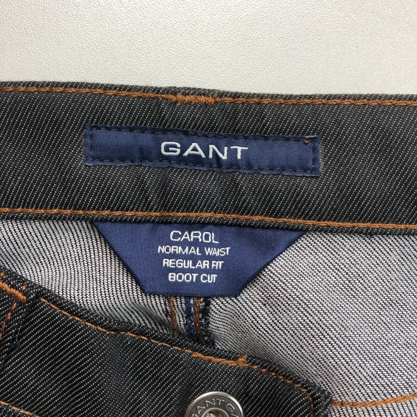 GANT Dark Grey Carol Regular Boot Cut Jeans Size W26 L32