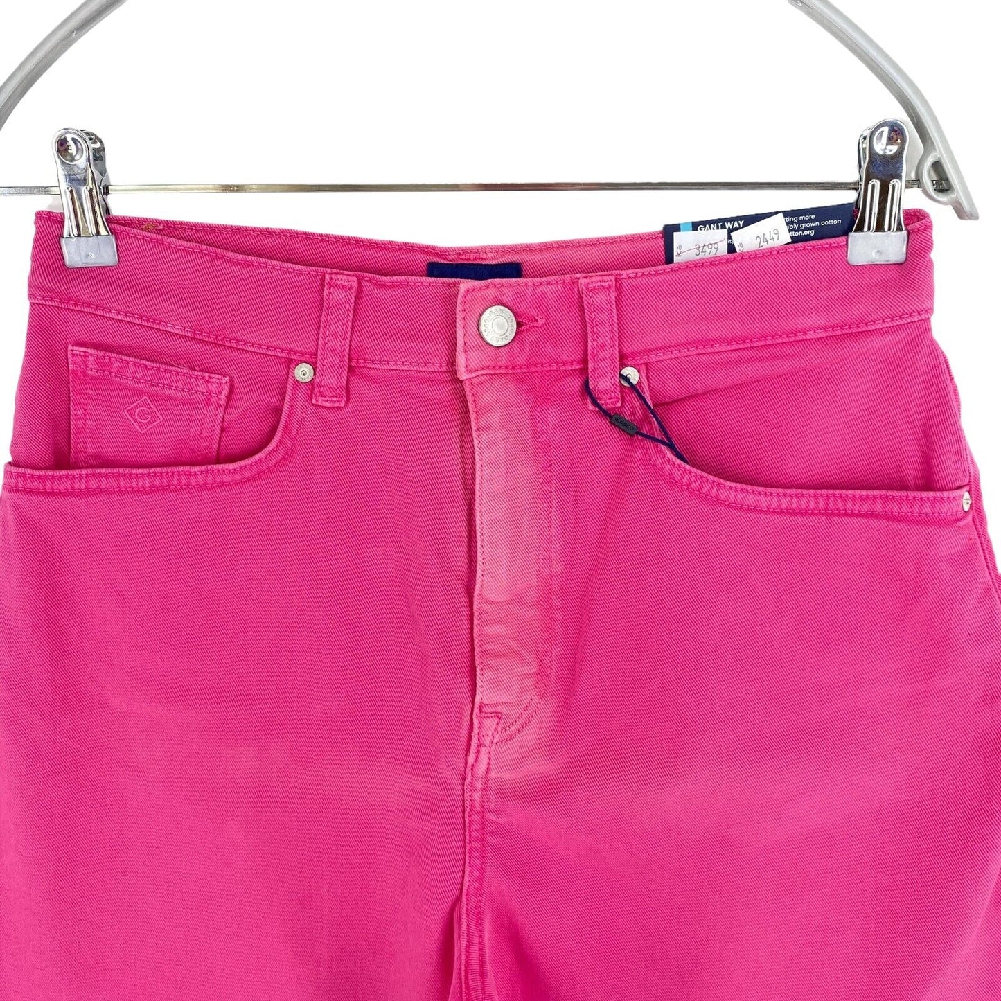 GANT Pink Color 5 PKT Denim Shorts Size W29