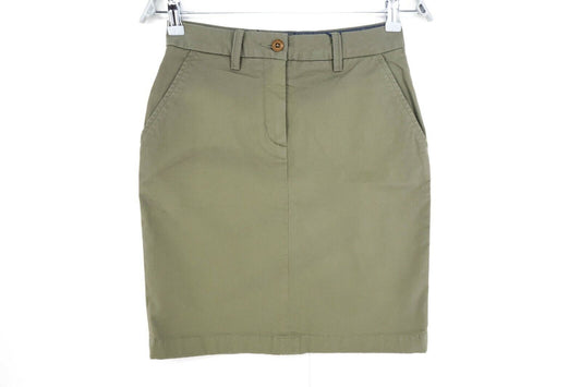 GANT Green Classic Chino Skirt Size EUR 34 UK 8 US 4